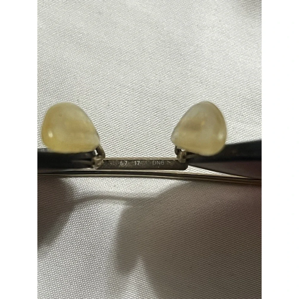AUTHENTIC ZEISS WEST GERMANY 5860 GOLD EYEGLASSES FRAME 57-17-140